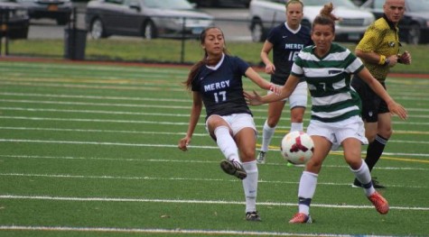 Serna Bookends Pair of Goals as Women’s Soccer Blanks Bloomfield, 5-0