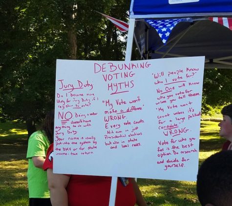 History Club and English Majors Council Team Up For Rock The Vote BBQ