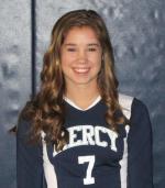 Mercy Freshman Volleyball Star Keeping Her Head In The Game