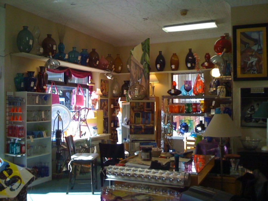 This photo is from 2009 of the inside of my store from the first year that it was open.