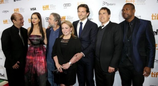 FULL CAST AND CREW AT THEIR MOVIE "SILVER LINING PLAYBOOK" PREMIERE.