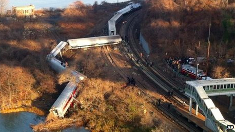 Metro-North Train Derails