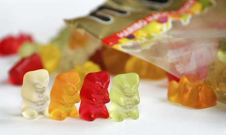 First they are sweet, then they are deadly : Sugarless Gummy Bears 