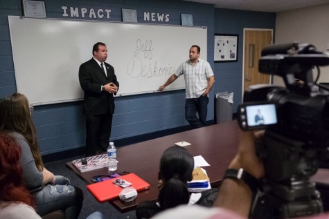 Jeff Deskovic talks to The Impact, the school newspaper of Mercy College, about sensitivity while reporting a controversial topic.