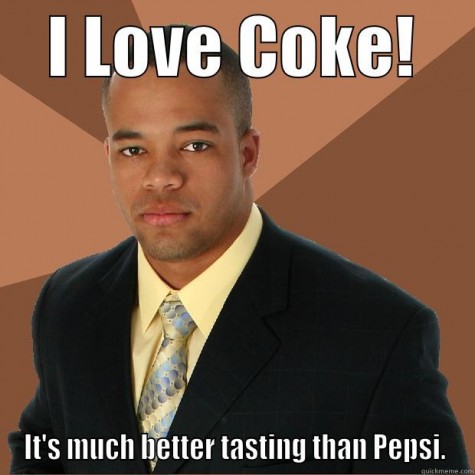 coke and pepsi