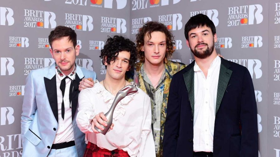 The+2017+Brit+Awards%3A+The+1975+Winning+British+Band+to+their+Hack+on+their+Performance