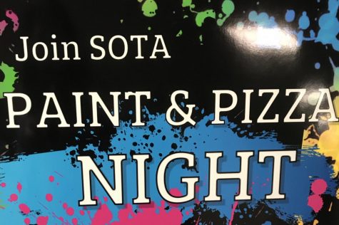 SOTA Hosts First Paint and Pizza Event For Fundraiser