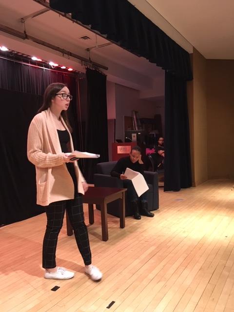 Mercy's Theater Club Holds Staged Reading