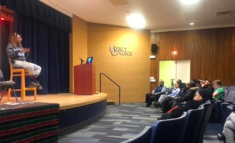 Women of the World Poetry Slam Champion “FreeQuency” Takes On Mercy College