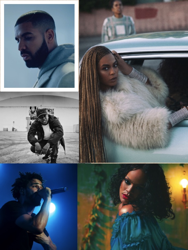 The Top Five Black Artists Right Now