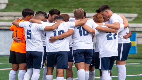 Men’s Soccer Stays Unbeaten, Wins 3-1, over Dominican
