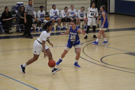 Women’s Basketball Earns First Victory Against Holy Family