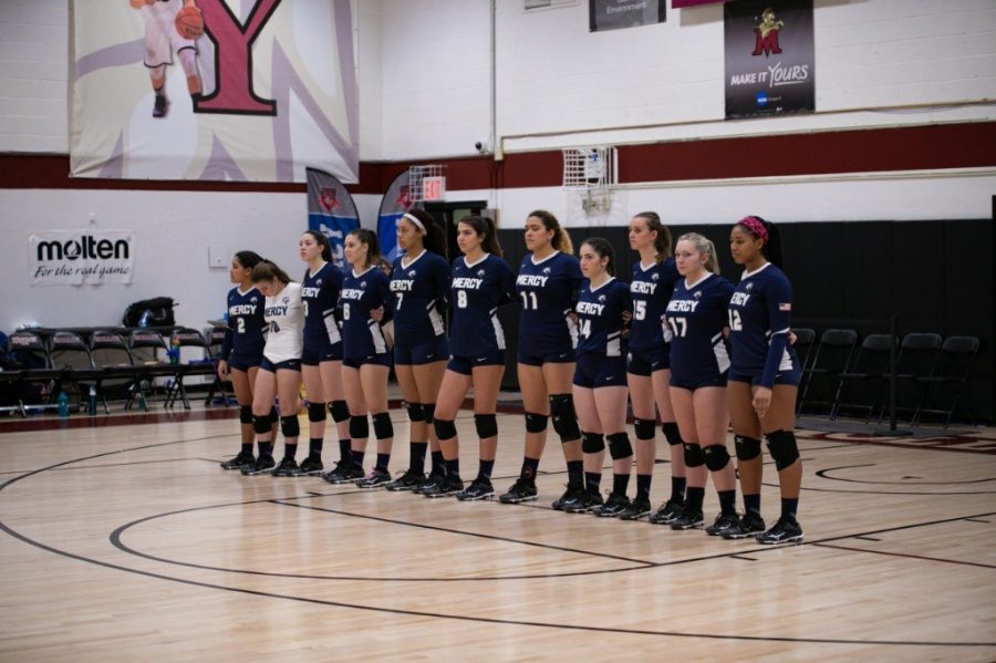 Volleyball+Falls+to+%231+Molloy+In+Mavericks+First+ECC+Appearance+Since+2008
