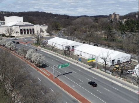 COVID-19: Transformation of Westchester County Center into Temporary Hospital