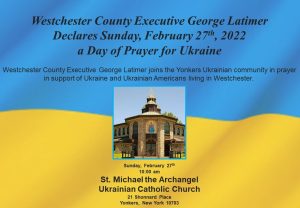 Westchester County Declare Day of Prayer For Ukraine