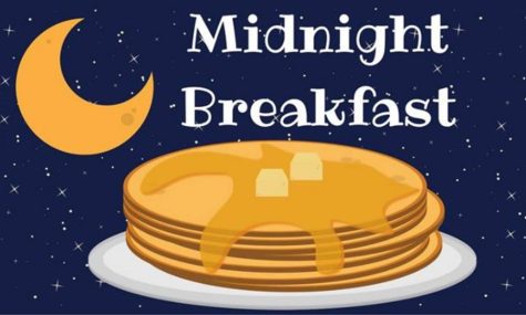 Students Lineup For Midnight Breakfast