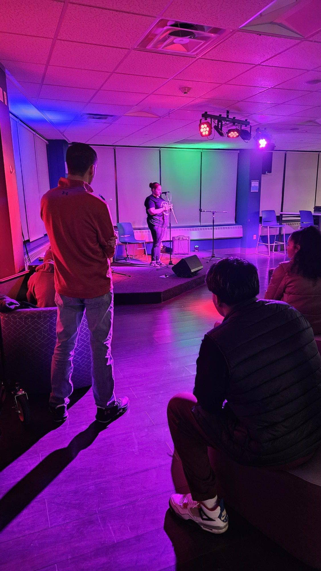 Mercy Students Rock Open Mic – The Impact 