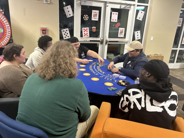 Students Try Their Luck On Casino Night