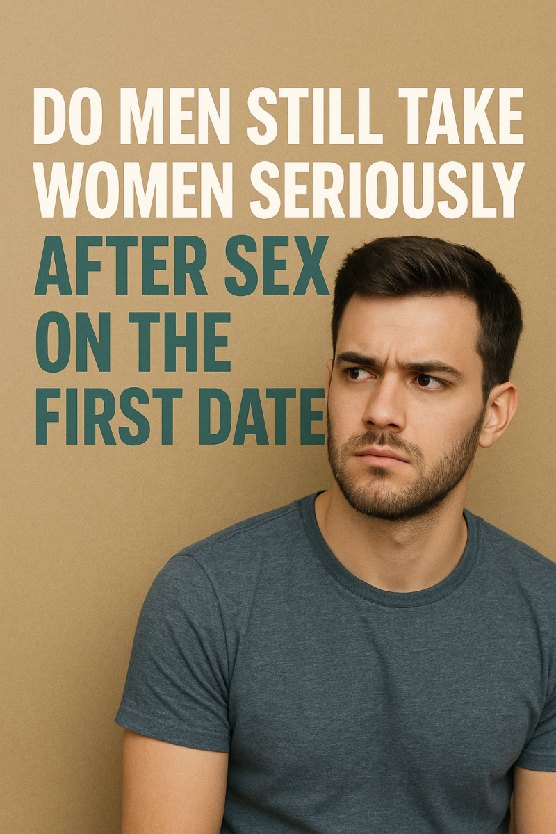 Do Men Still Take Women Seriously After Sex on the First Date