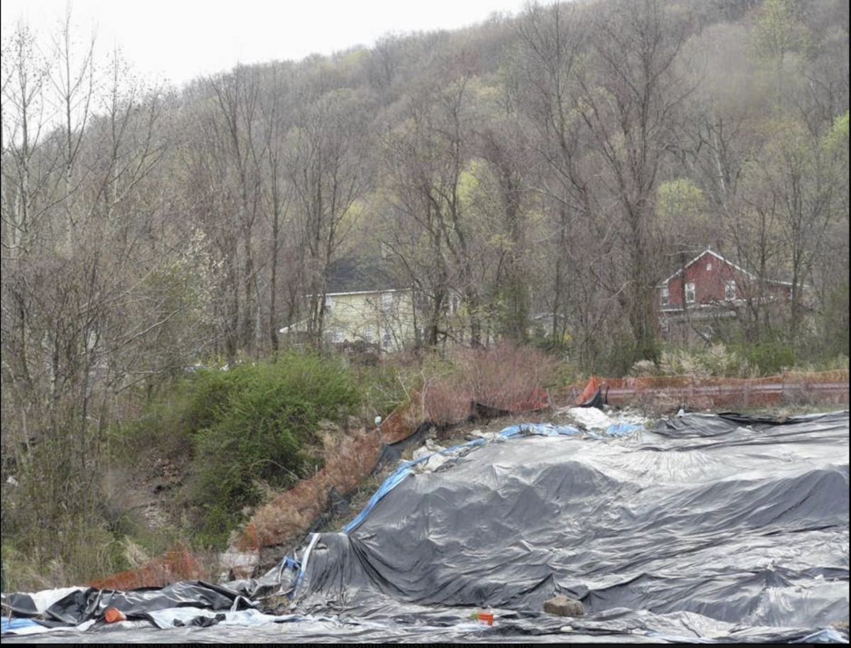 The site is contaminated and the residents are pleading for help. 